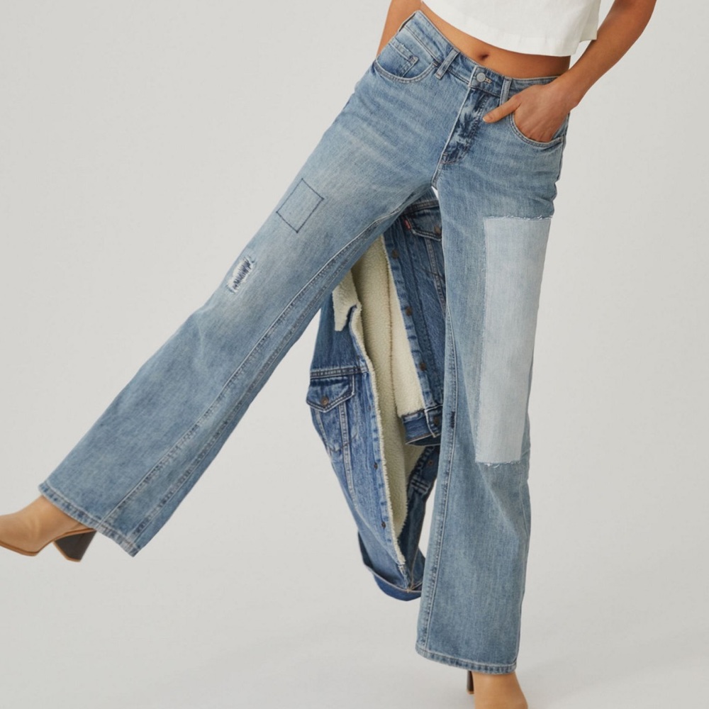 Pilcro Laidback Flare Jeans